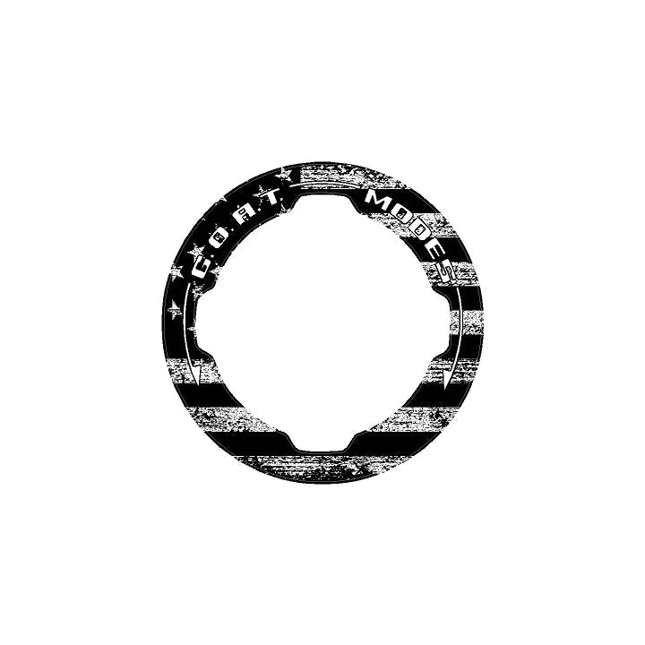Freedom Series GOAT Mode Dial Ring Overlay - 2021+ Bronco - sku-50073285198143-sku-50073285230911-sku-50073285263679-sku-50073285296447-sku-50073285329215-  DRIVEN - 4
