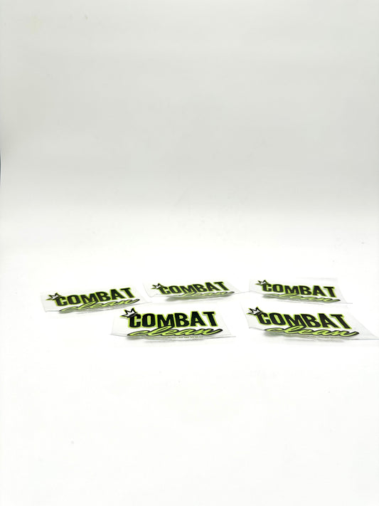 Combat Clean Co. Sticker Pack - sku-51676780691735-  DRIVEN - 1