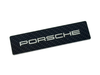 Porsche Logo Emblem for Weathertech All Weather Floor Mats (Single) - Porsche 911 Cayman Cayenne Boxter Macan Taycan - WTLOGOPORSCHE-RD-WTLOGOPORSCHE-SI-WTLOGOPORSCHE-CF-WTLOGOPORSCHE-BK-  DRIVEN - 7