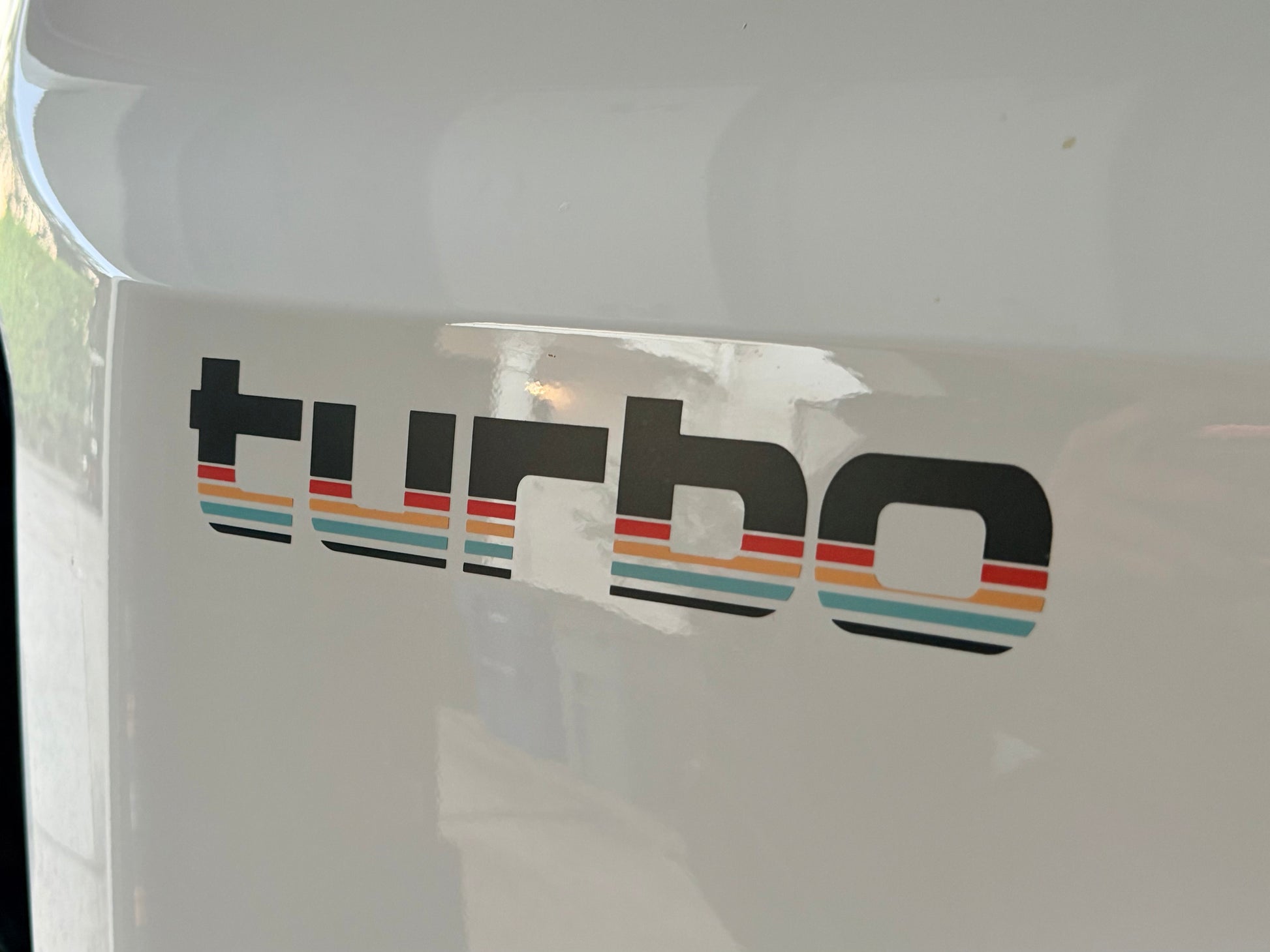 Turbo Retro Style Graphic Fender Decals (Pair) - Universal - TURBO-UNI-1075.MB-TURBO-UNI-1075.HERO-TURBO-UNI-1075.SURF-  DRIVEN - 3