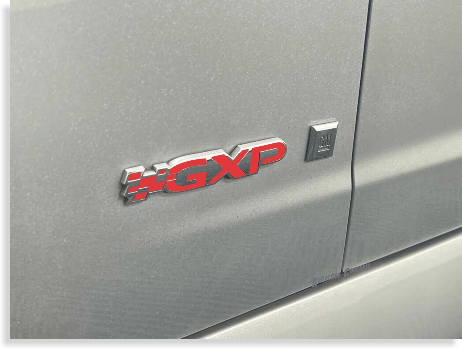 GXP Badge Overlay Decal - 08-09 G6 GXP - PO:G6:G1:GXP-B-01-PO:G6:G1:GXP-B-02-PO:G6:G1:GXP-B-03-  DRIVEN - 2