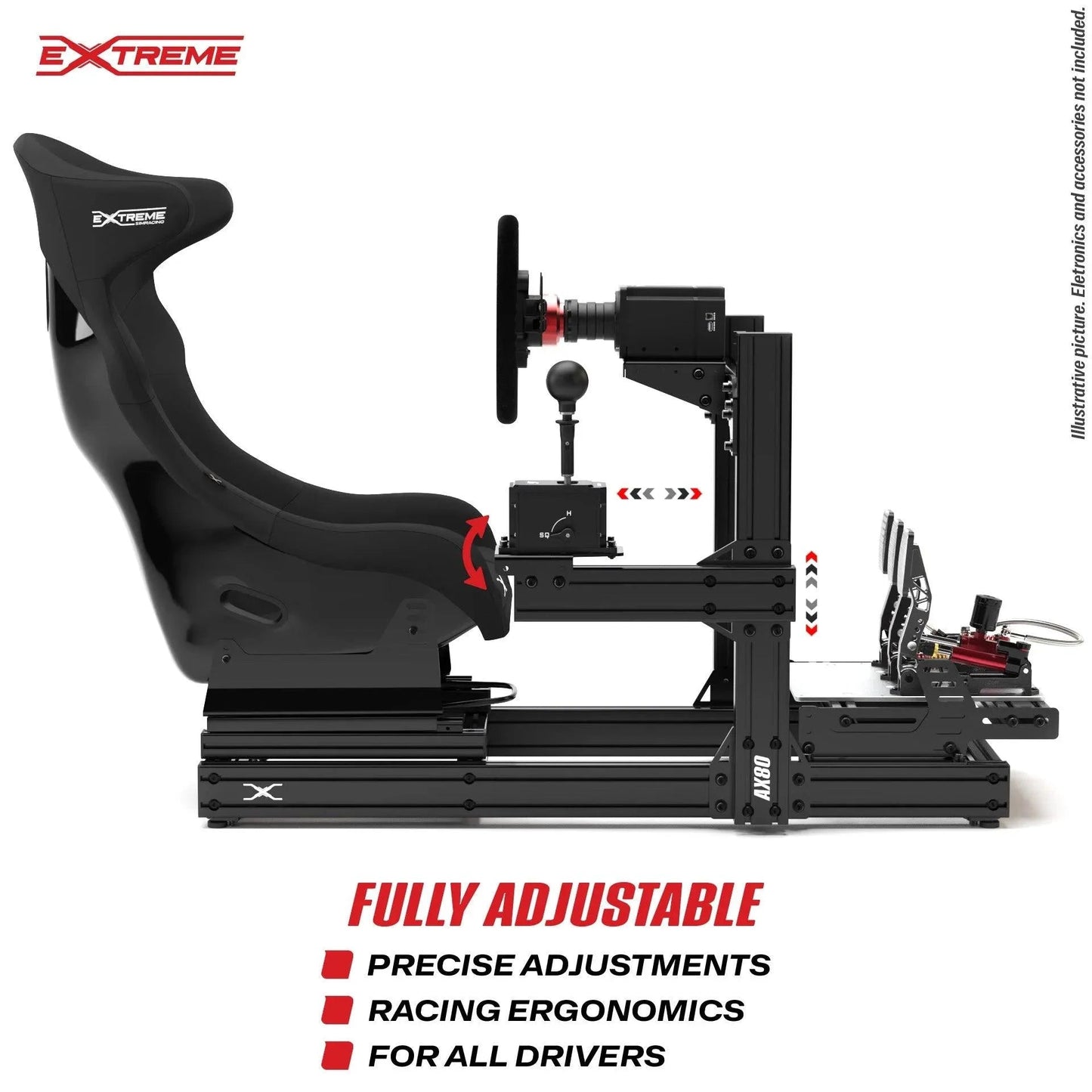 GEAR SHIFTER MOUNT FOR ANY ALUMINUM CHASSIS 80 x 40 - 4002-  DRIVEN - 3