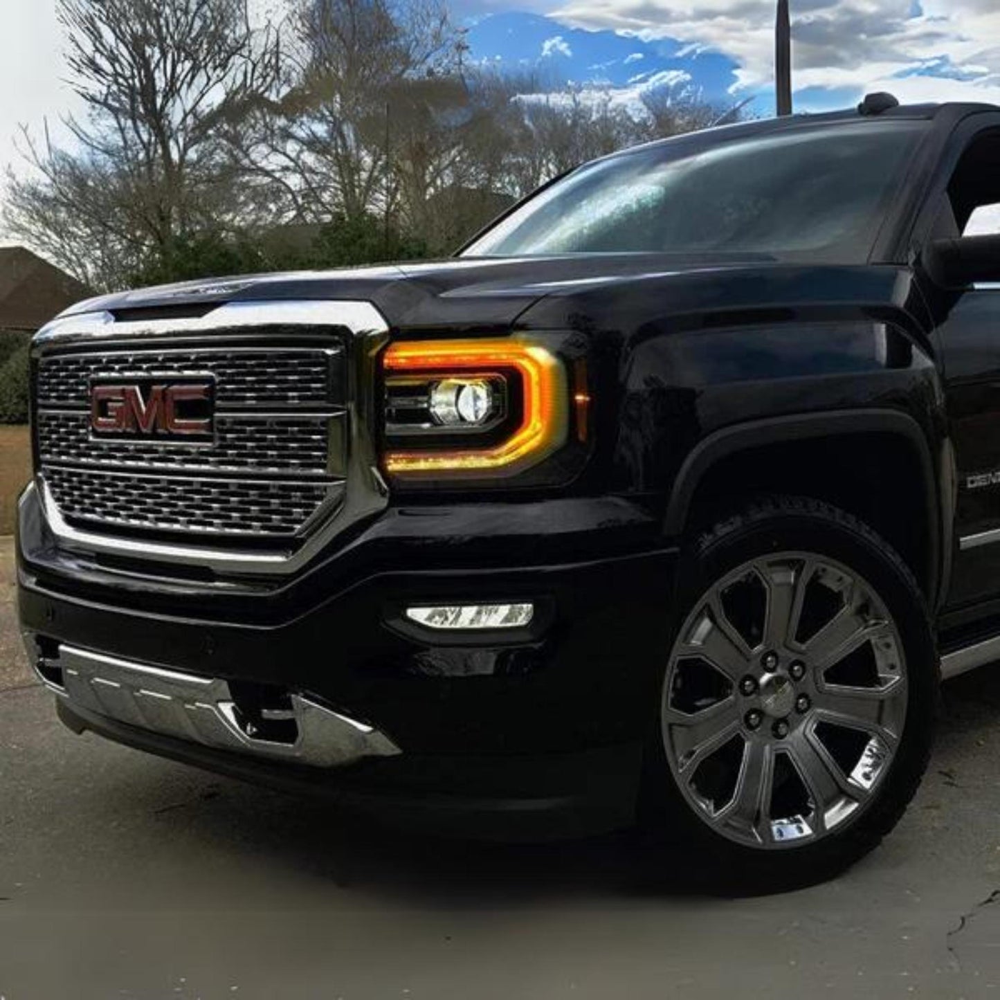 GMC Sierra 1500 Multicolor DRL Boards (2016-2018) - E21 | A12 | P2   - BX5-E21 | C19 | A12 | P2   - BX6-E20 | A20 | P2   - BX5-E20 | B13 | A20 | P2   - BX6-  DRIVEN - 10