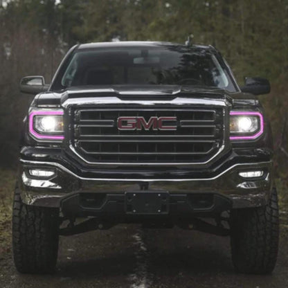 GMC Sierra 1500 Multicolor DRL Boards (2016-2018) - E21 | A12 | P2   - BX5-E21 | C19 | A12 | P2   - BX6-E20 | A20 | P2   - BX5-E20 | B13 | A20 | P2   - BX6-  DRIVEN - 6