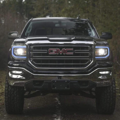 GMC Sierra 1500 Multicolor DRL Boards (2016-2018) - E21 | A12 | P2   - BX5-E21 | C19 | A12 | P2   - BX6-E20 | A20 | P2   - BX5-E20 | B13 | A20 | P2   - BX6-  DRIVEN - 7