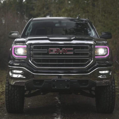 GMC Sierra 1500 Multicolor DRL Boards (2016-2018) - E21 | A12 | P2   - BX5-E21 | C19 | A12 | P2   - BX6-E20 | A20 | P2   - BX5-E20 | B13 | A20 | P2   - BX6-  DRIVEN - 8