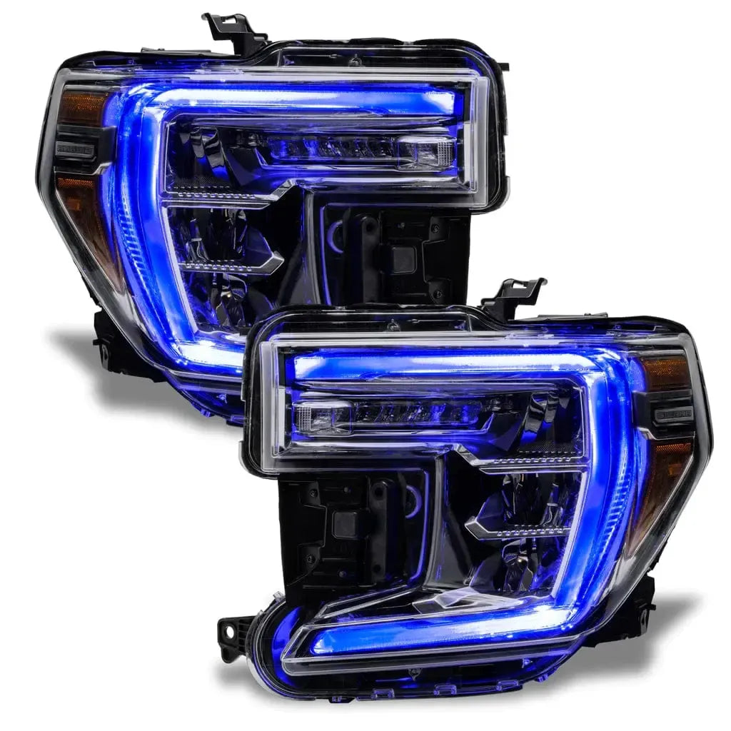 GMC Sierra 1500 Multicolor RGBW DRL Boards (2019-2022) - F9 | A12 | P2   - BX1-  DRIVEN - 4
