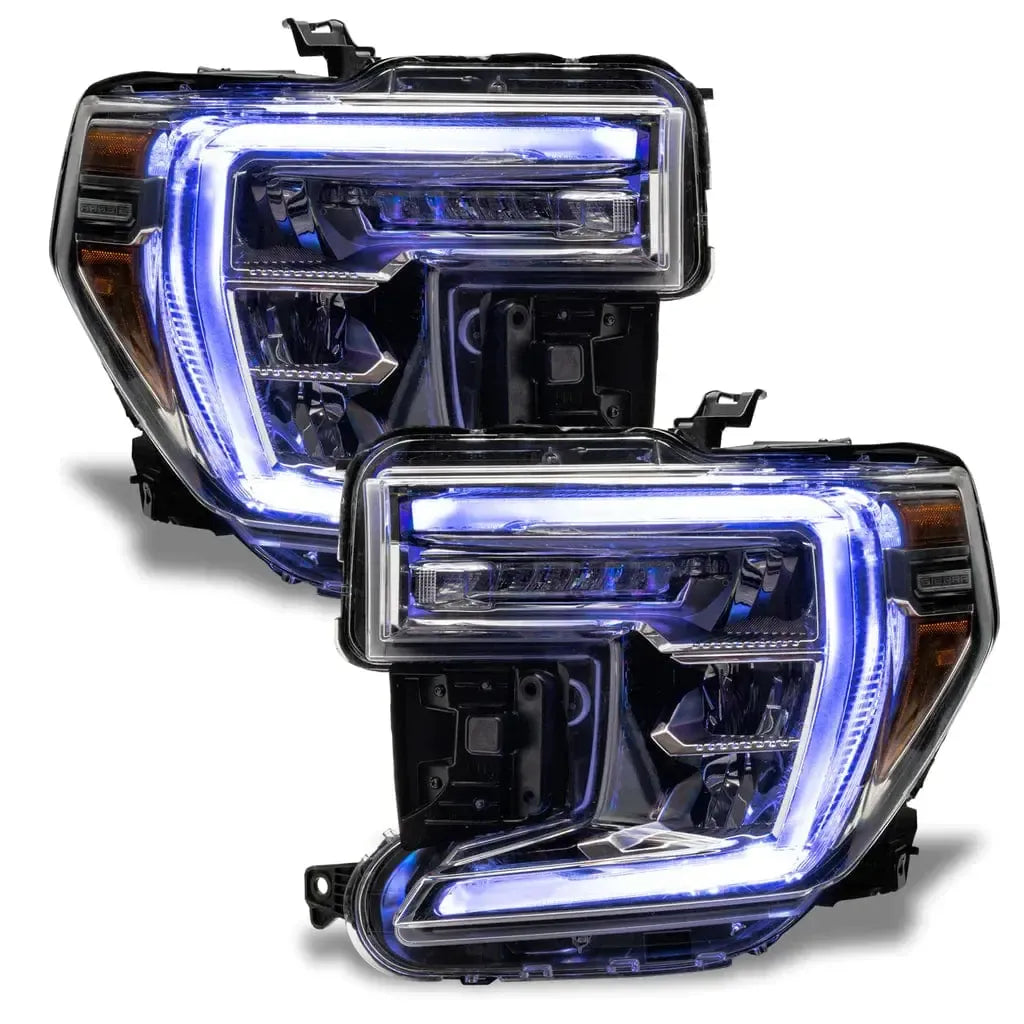 GMC Sierra 1500 Multicolor RGBW DRL Boards (2019-2022) - F9 | A12 | P2   - BX1-  DRIVEN - 6