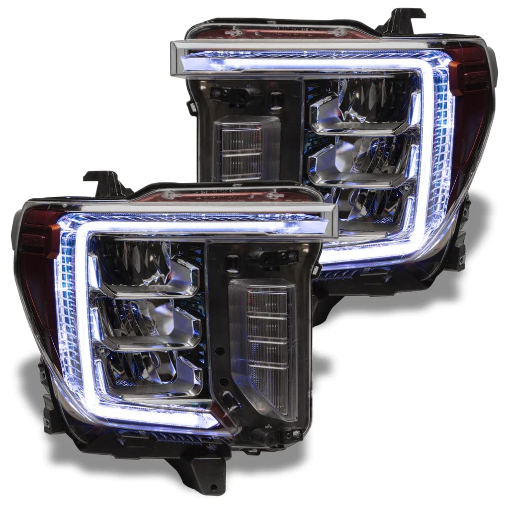 GMC Sierra 2500/3500 HD | Multicolor RGBW DRL Boards (2020-2023) - F9 | A12 | P2   - BX1-  DRIVEN - 2