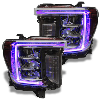 GMC Sierra 2500/3500 HD | Multicolor RGBW DRL Boards (2020-2023) - F9 | A12 | P2   - BX1-  DRIVEN - 3