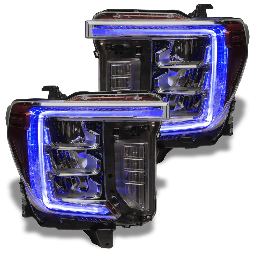 GMC Sierra 2500/3500 HD | Multicolor RGBW DRL Boards (2020-2023) - F9 | A12 | P2   - BX1-  DRIVEN - 4