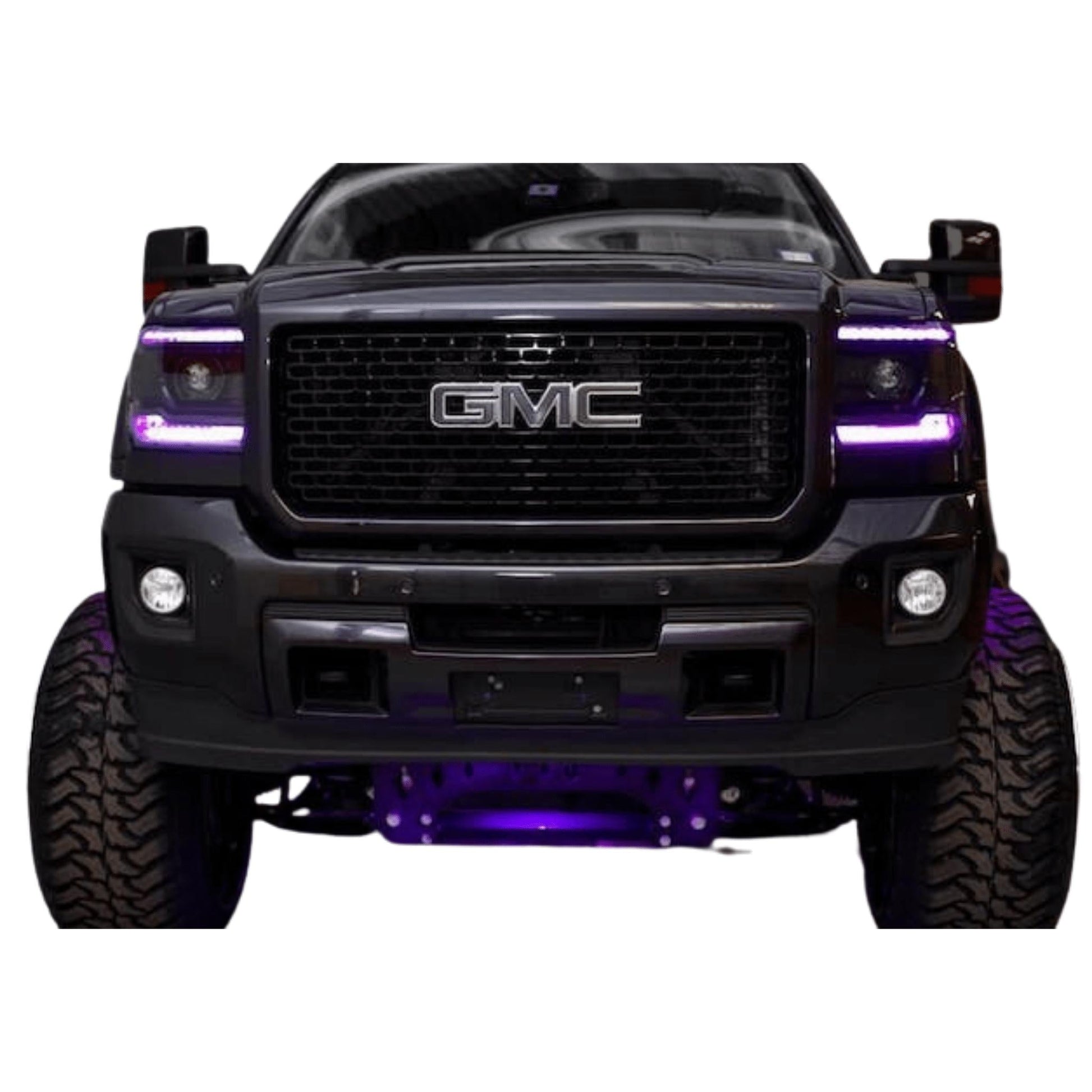 GMC Sierra RGBW DRL Boards (2014-2015) - E19 | A12 | P2   - BX1-E19 | C18 | A12 | P2-E19 | C18 | A12 | P2   - BX3-E19 | C18 x2  | A12 | P2   - BX4-  DRIVEN - 2