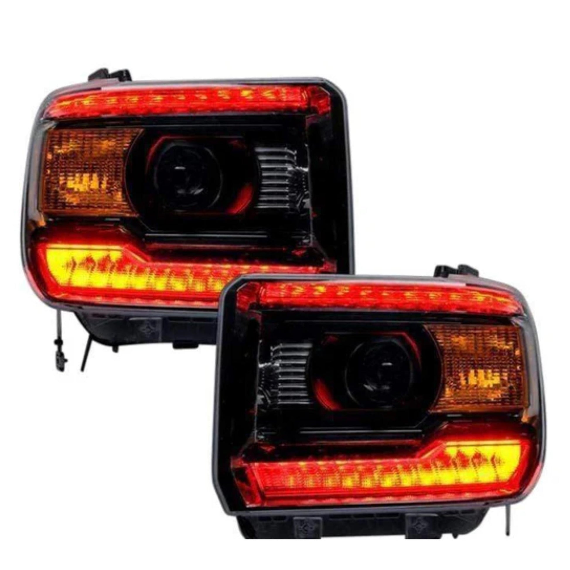 GMC Sierra RGBW DRL Boards (2014-2015) - E19 | A12 | P2   - BX1-E19 | C18 | A12 | P2-E19 | C18 | A12 | P2   - BX3-E19 | C18 x2  | A12 | P2   - BX4-  DRIVEN - 4