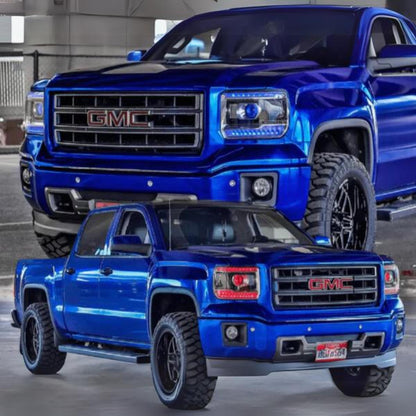 GMC Sierra RGBW DRL Boards (2014-2015) - E19 | A12 | P2   - BX1-E19 | C18 | A12 | P2-E19 | C18 | A12 | P2   - BX3-E19 | C18 x2  | A12 | P2   - BX4-  DRIVEN - 6