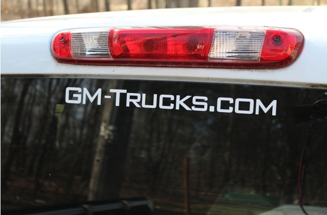 GM-Trucks.com Decal - GMT-D-01-GMT-D-02-GMT-D-03-GMT-D-04-GMT-D-05-  DRIVEN - 2