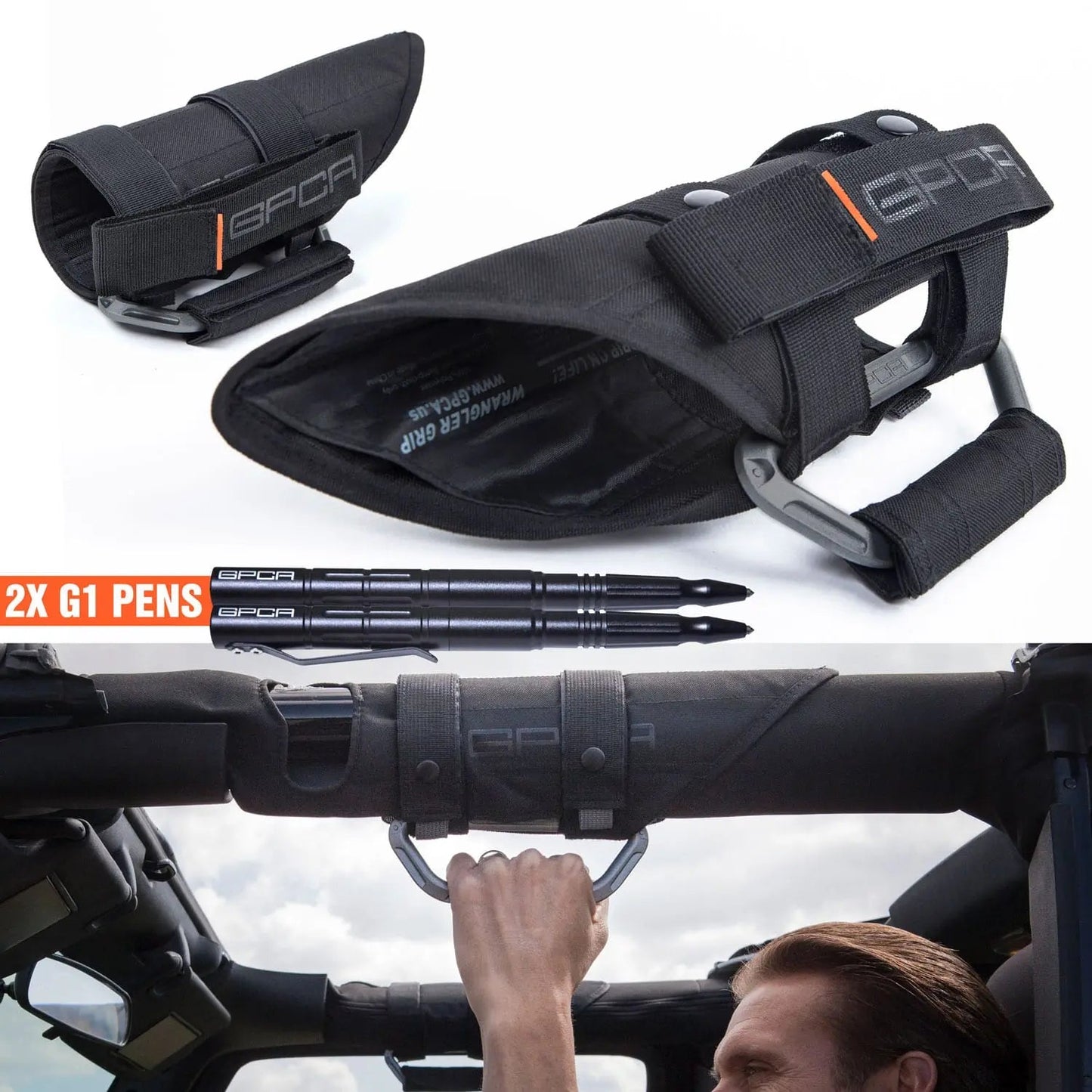 GP-Grip PRO Foldable Handle — Jeep Wrangler JK (2007–2023) - GPG-P1-SG-GPG-P2-SG-GPG-P4-SG-GPG-P1S1-SG-GPG-P2S2-SG-  DRIVEN - 15