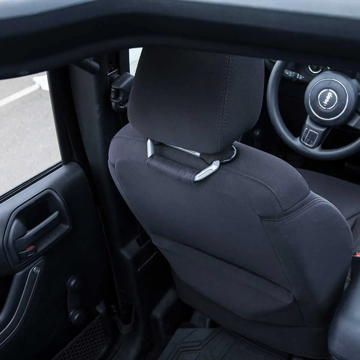 GP Back Grip PRO — Rear Headrest Handles for All Cars & Trucks - BG-P2-RD-  DRIVEN - 9