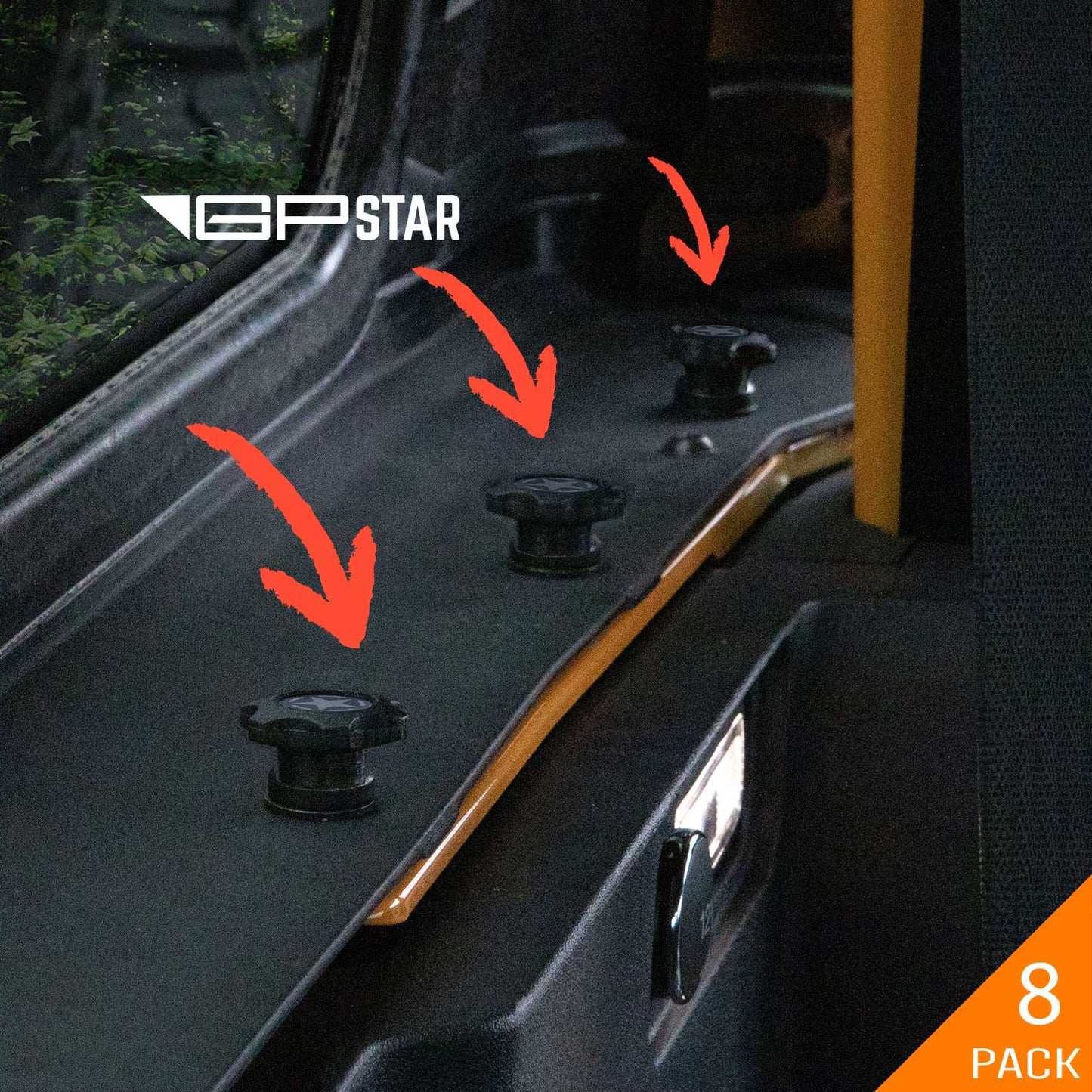 Bronco GP-Star Tie-Down Bolt Set - BRONCO-STAR-8-BRONCO-STAR-TDR8-TDR-8-  DRIVEN - 6