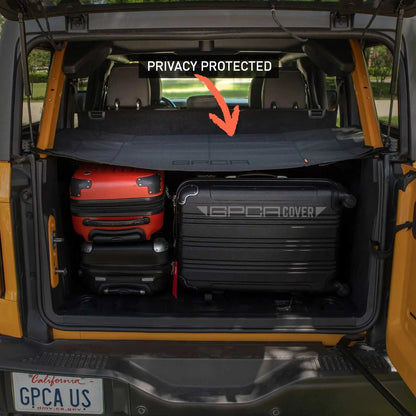Ford Bronco 4DR Cargo Cover — Hardtop (2021+) - BRONCO-4CC-BRONCO-4CC-ANCHOR8-BRONCO-4CC-STAR8-  DRIVEN - 7
