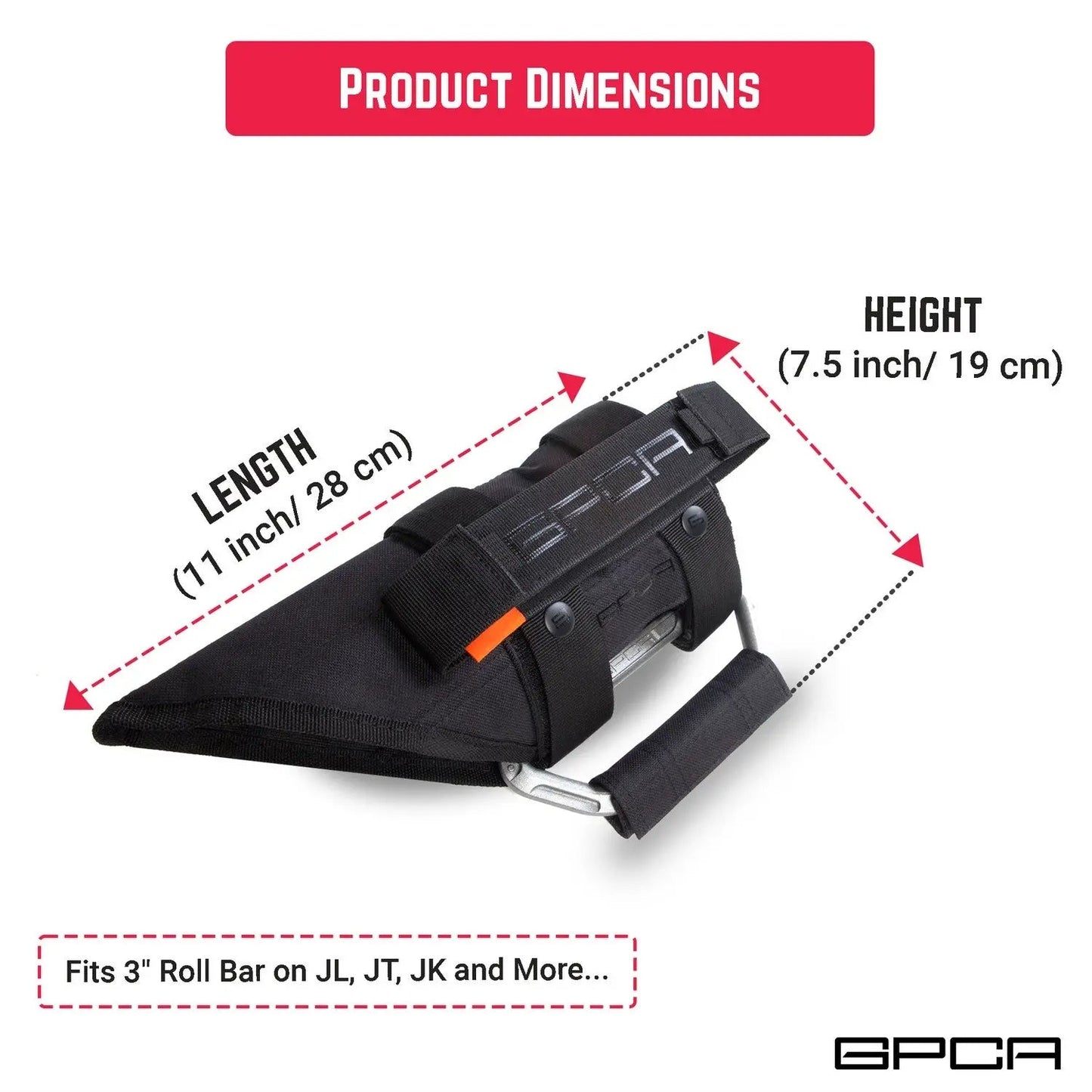 GP-Grip PRO Foldable Handle — Jeep Wrangler JK (2007–2023) - GPG-P1-SG-GPG-P2-SG-GPG-P4-SG-GPG-P1S1-SG-GPG-P2S2-SG-  DRIVEN - 10