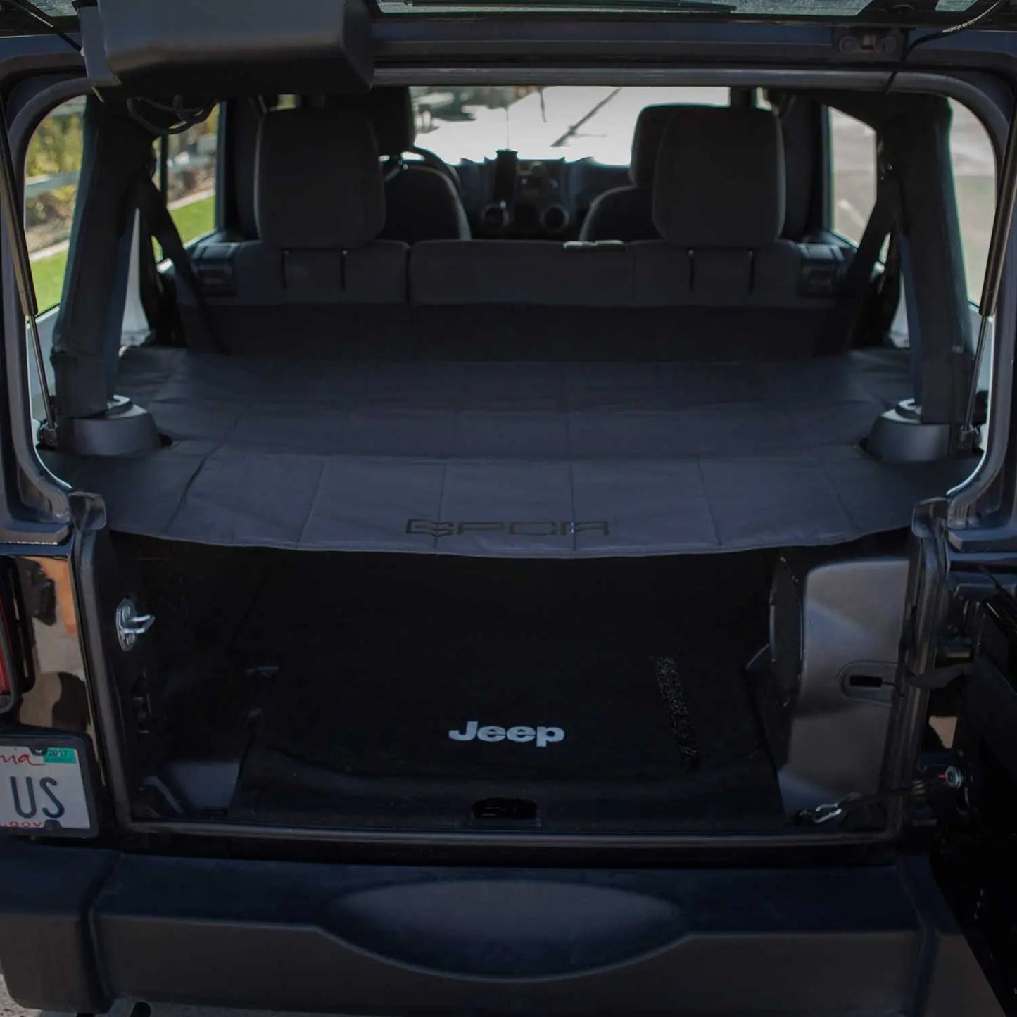 Jeep Wrangler JK 4DR Cargo Cover PRO (2007–2018) - JK4CC-P-JK4FD-P-  DRIVEN - 6