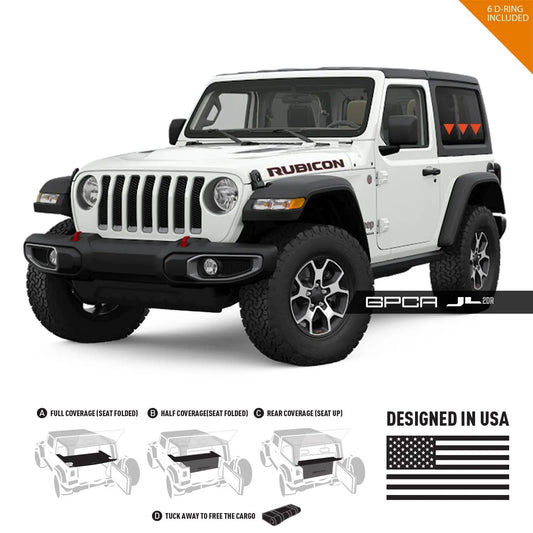 GPCA Jeep Wrangler JL 2DR Cargo Cover - GPCA-2DR-JL-GPCA-2DR-JL-FD-  DRIVEN - 2