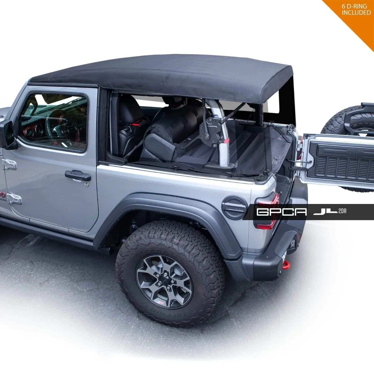 Jeep Wrangler JL 2DR Cargo Cover (2018+) - GPCA-2DR-JL-GPCA-2DR-JL-FD-  DRIVEN - 10
