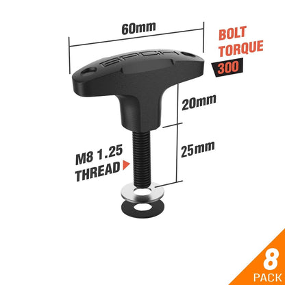 Bronco Tie-Down Anchor PRO - QR8-QR8-TDR8-QR8-TDR8-STAR2-BLACK-QR8-TDR8-STAR4-BLACK-TDR-8-  DRIVEN - 5