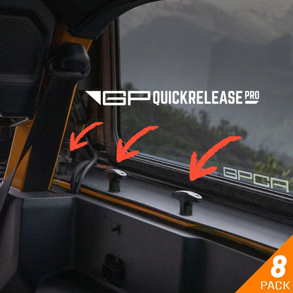 Bronco Tie-Down Anchor PRO - QR8-QR8-TDR8-QR8-TDR8-STAR2-BLACK-QR8-TDR8-STAR4-BLACK-TDR-8-  DRIVEN - 6