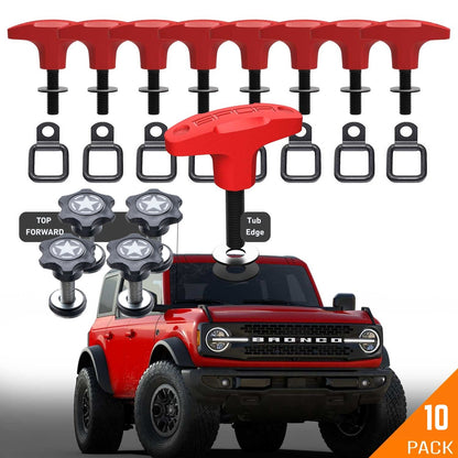 Bronco Tie-Down Anchor PRO - QR8-QR8-TDR8-QR8-TDR8-STAR2-BLACK-QR8-TDR8-STAR4-BLACK-TDR-8-  DRIVEN - 23