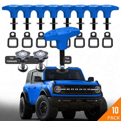 Bronco Tie-Down Anchor PRO - QR8-QR8-TDR8-QR8-TDR8-STAR2-BLACK-QR8-TDR8-STAR4-BLACK-TDR-8-  DRIVEN - 21