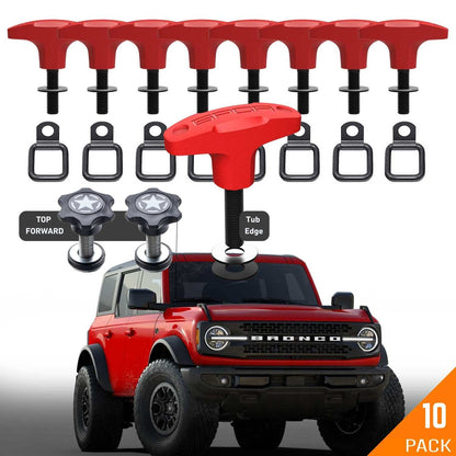 Bronco Tie-Down Anchor PRO - QR8-QR8-TDR8-QR8-TDR8-STAR2-BLACK-QR8-TDR8-STAR4-BLACK-TDR-8-  DRIVEN - 20