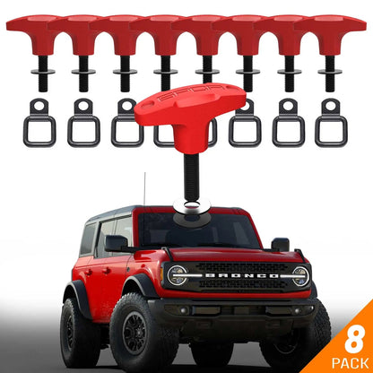 Bronco Tie-Down Anchor PRO - QR8-QR8-TDR8-QR8-TDR8-STAR2-BLACK-QR8-TDR8-STAR4-BLACK-TDR-8-  DRIVEN - 11