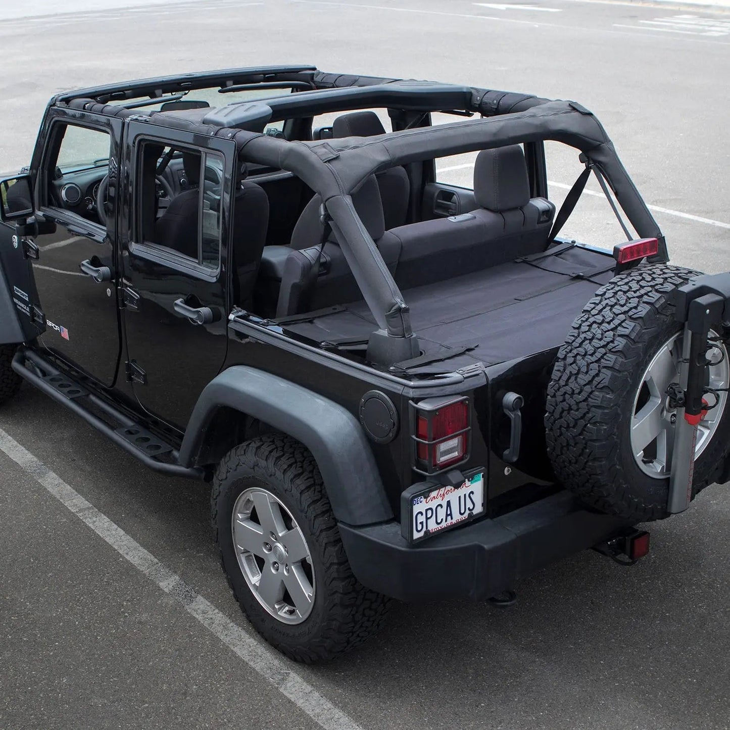 Jeep Wrangler JK 4DR Cargo Cover PRO (2007–2018) - JK4CC-P-JK4FD-P-  DRIVEN - 2