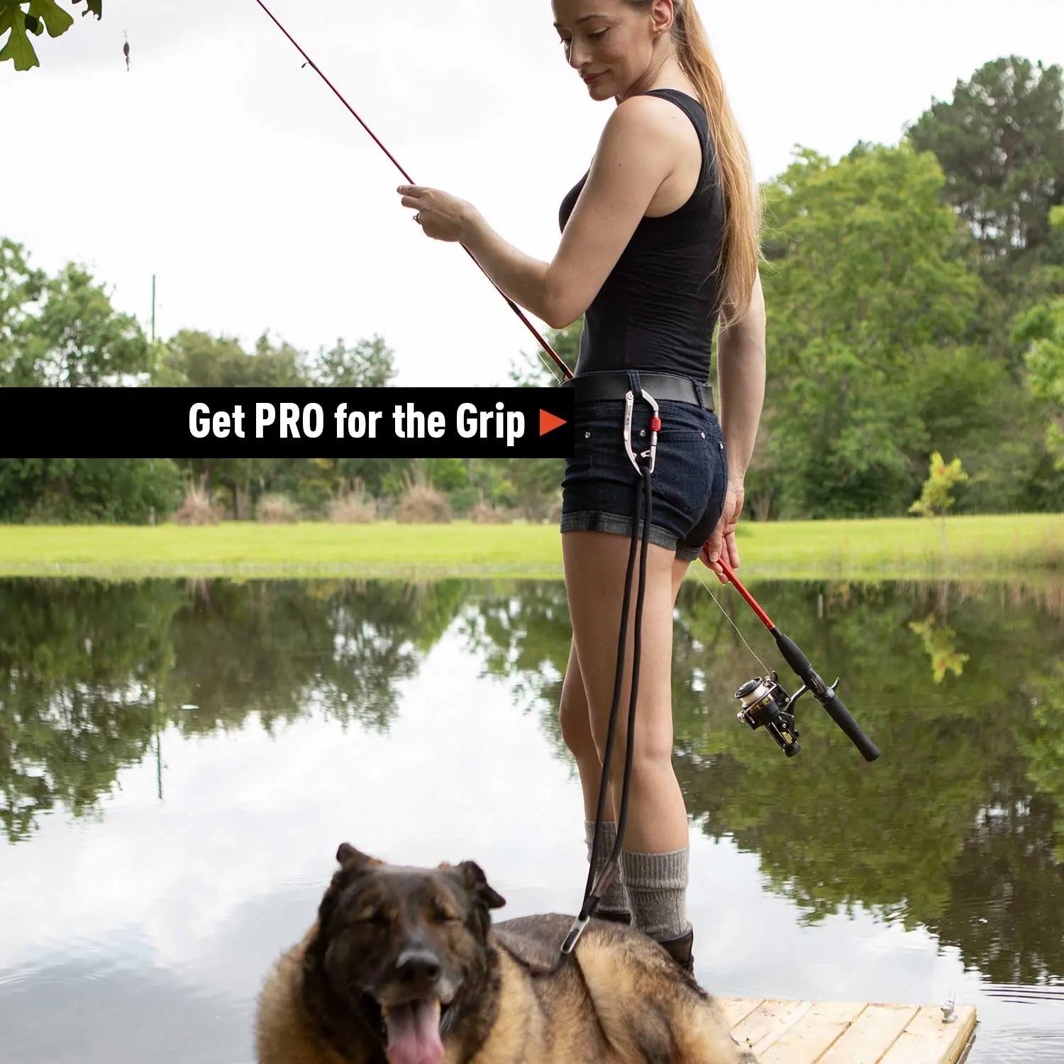 GPCA Dog Leash Set PRO / LITE - LSH-PRO-SS-RED-RR-LSH-PRO-TI-RED-LSH-P-RED-LSH-PRO-SS-LSH-PRO-TI-  DRIVEN - 11