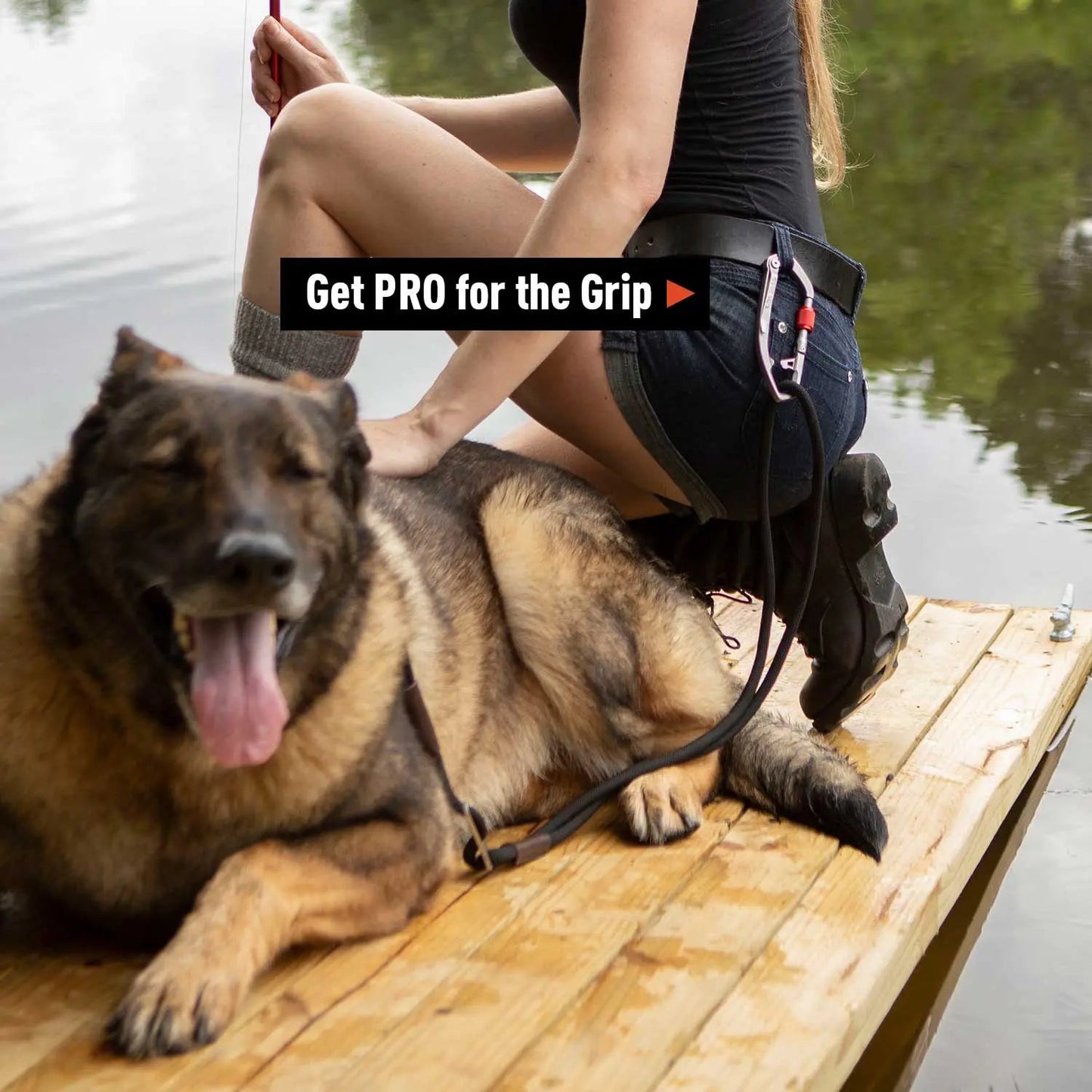 GPCA Dog Leash Set PRO / LITE - LSH-PRO-SS-RED-RR-LSH-PRO-TI-RED-LSH-P-RED-LSH-PRO-SS-LSH-PRO-TI-  DRIVEN - 12