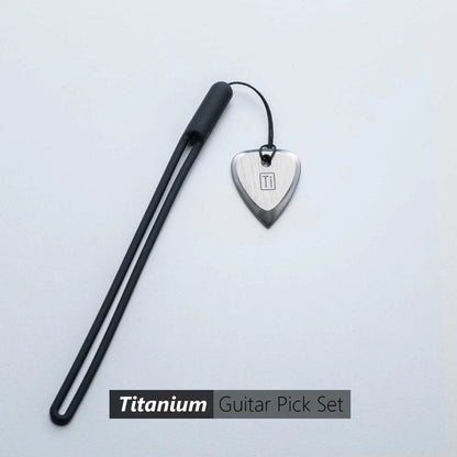 GPCA Titanium Guitar Pick Set - Silver Gold Blue - GPICK-1-GPICK-2-GPICK-3-GPICK-GOLD-1-GPICK-GOLD-2-  DRIVEN - 12