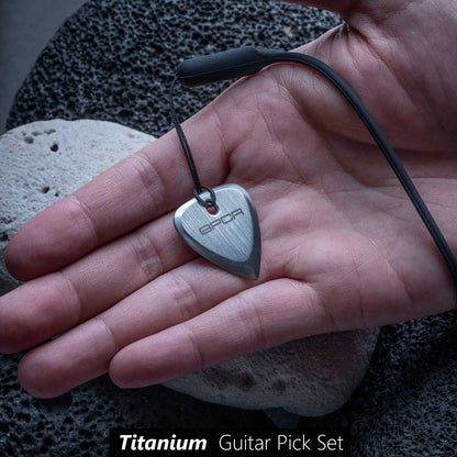 GPCA Titanium Guitar Pick Set - Silver Gold Blue - GPICK-1-GPICK-2-GPICK-3-GPICK-GOLD-1-GPICK-GOLD-2-  DRIVEN - 9