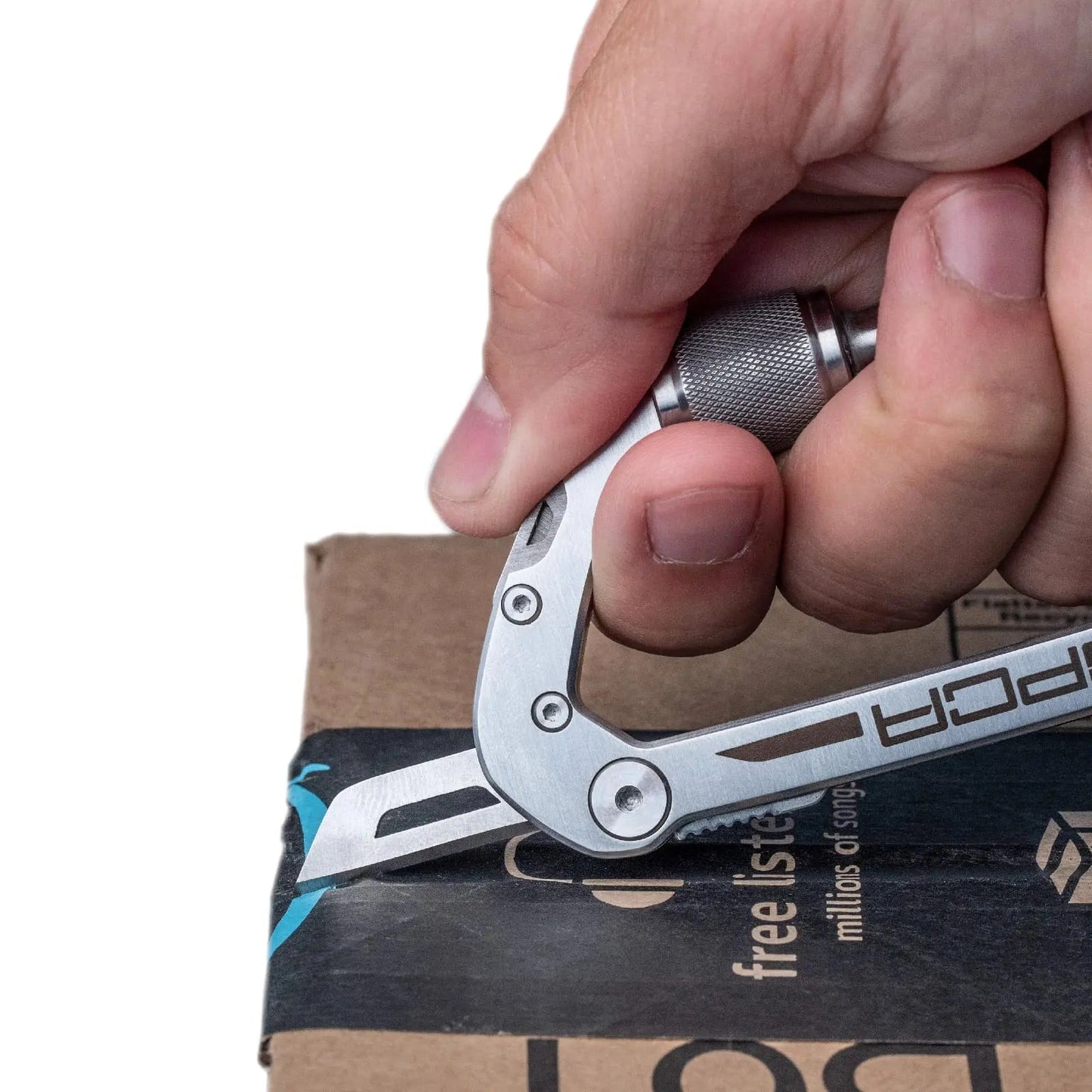 GPCA Carabiner PRO — EDC Multi-Tool Clip - CARA-SS-CARA-SS-RR-CARA-SS-CASE-CARA-TI-CARA-TI-RR-  DRIVEN - 3