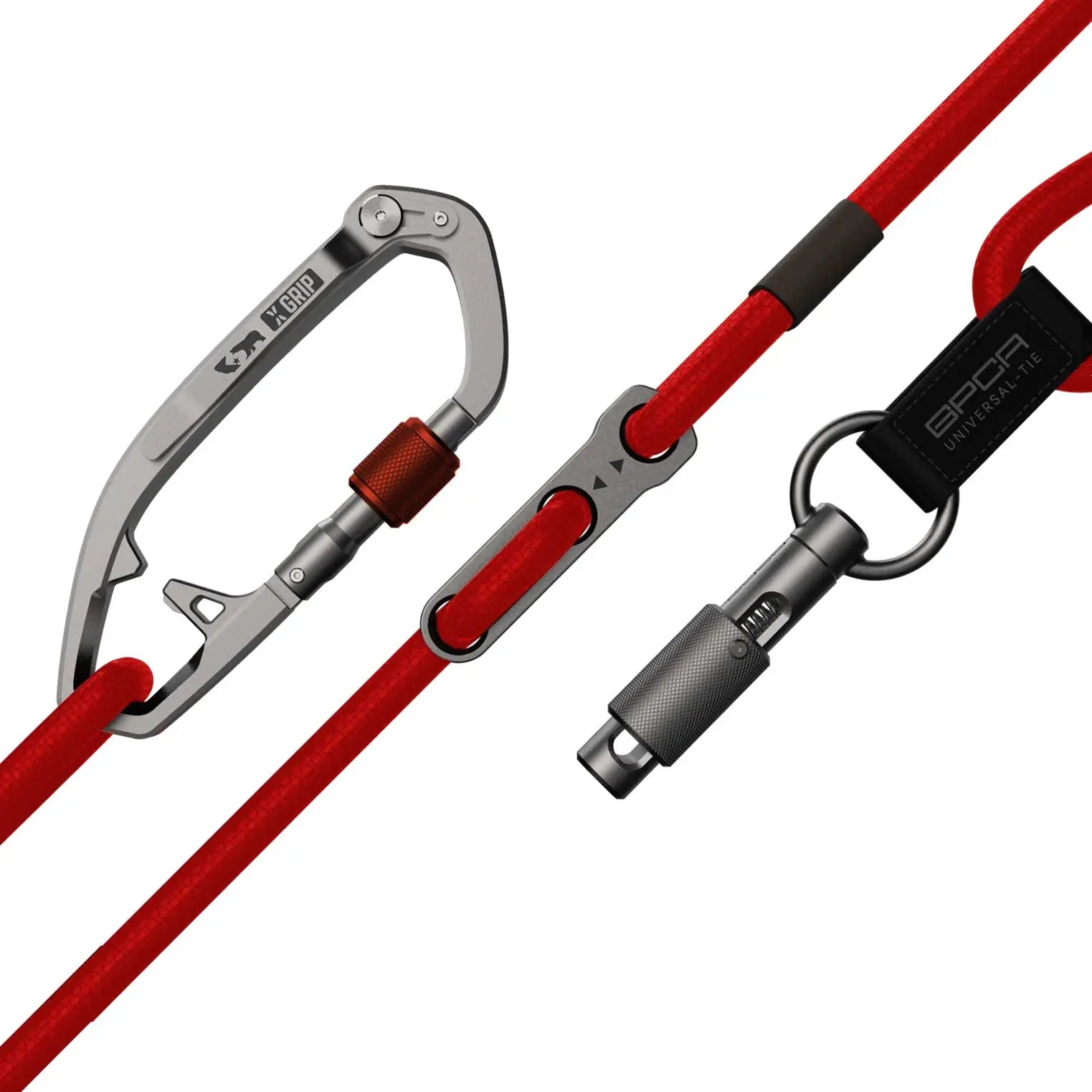 GPCA Dog Leash Set PRO / LITE - LSH-PRO-SS-RED-RR-LSH-PRO-TI-RED-LSH-P-RED-LSH-PRO-SS-LSH-PRO-TI-  DRIVEN - 24