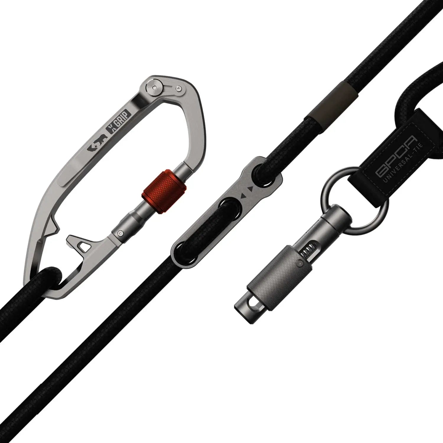 GPCA Dog Leash Set PRO / LITE - LSH-PRO-SS-RED-RR-LSH-PRO-TI-RED-LSH-P-RED-LSH-PRO-SS-LSH-PRO-TI-  DRIVEN - 1