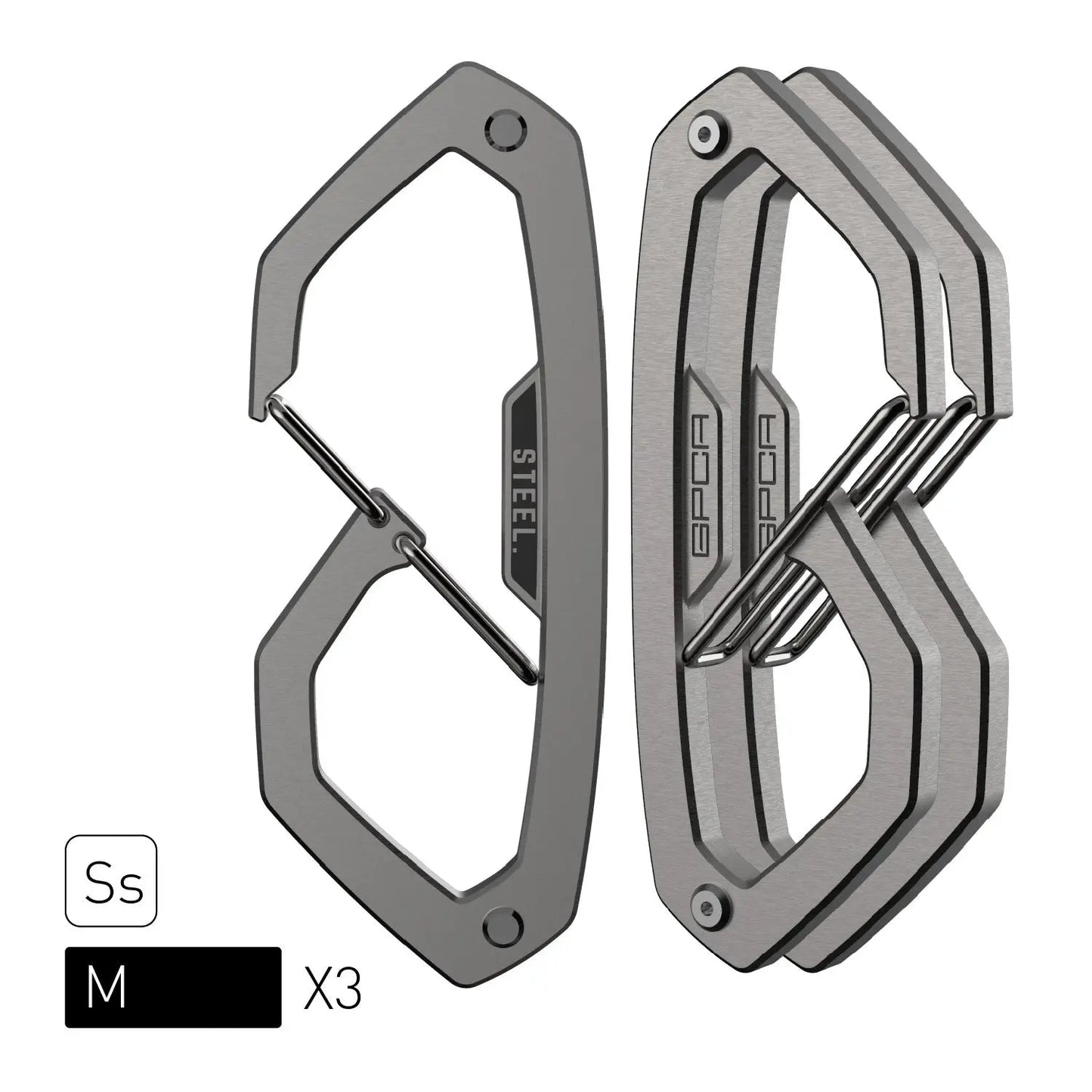 GPCA Carabiner Loop PRO - loop-p-TI-1-loop-p-TI-3-loop-p-ss-M1-loop-p-ss-M3-loop-p-ss-S1-  DRIVEN - 24