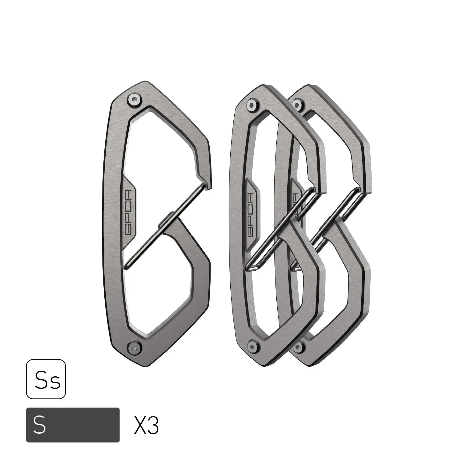 GPCA Carabiner Loop PRO - loop-p-TI-1-loop-p-TI-3-loop-p-ss-M1-loop-p-ss-M3-loop-p-ss-S1-  DRIVEN - 25