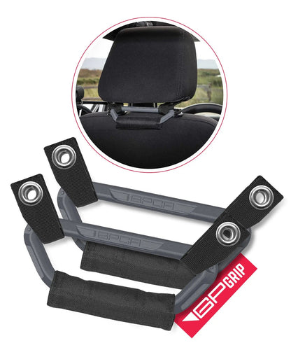 GP Back Grip PRO — Rear Headrest Handles for All Cars & Trucks - BG-P2-PG-  DRIVEN - 29