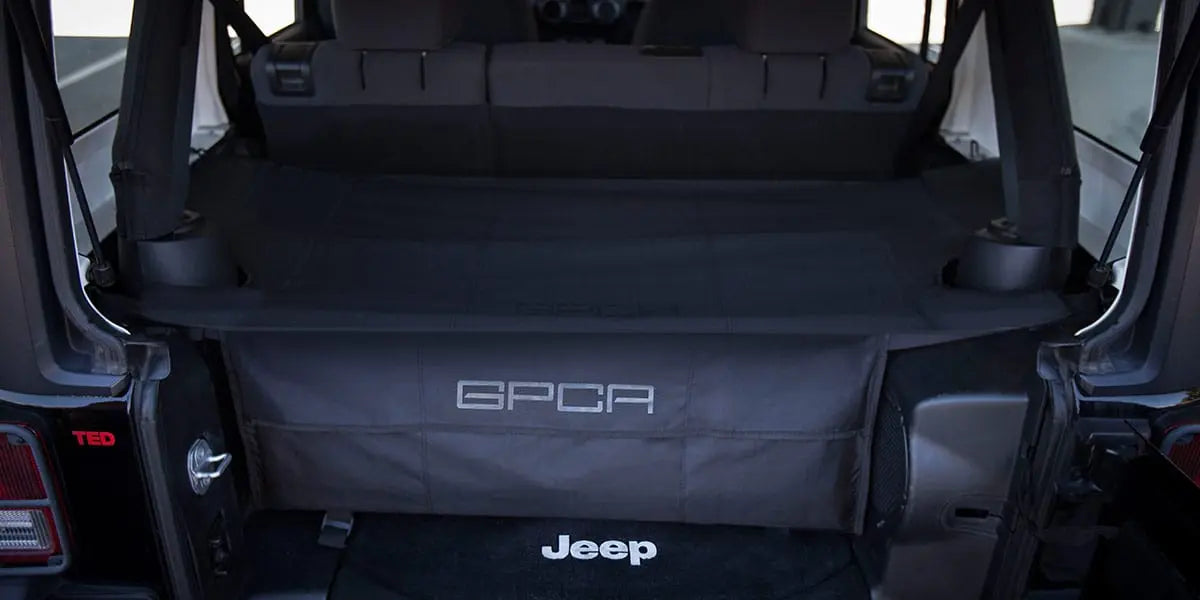 GPCA Jeep Wrangler JK 4DR Cargo Cover PRO Freedom Pack (2007-2018) - JK4FD-P-  DRIVEN - 6