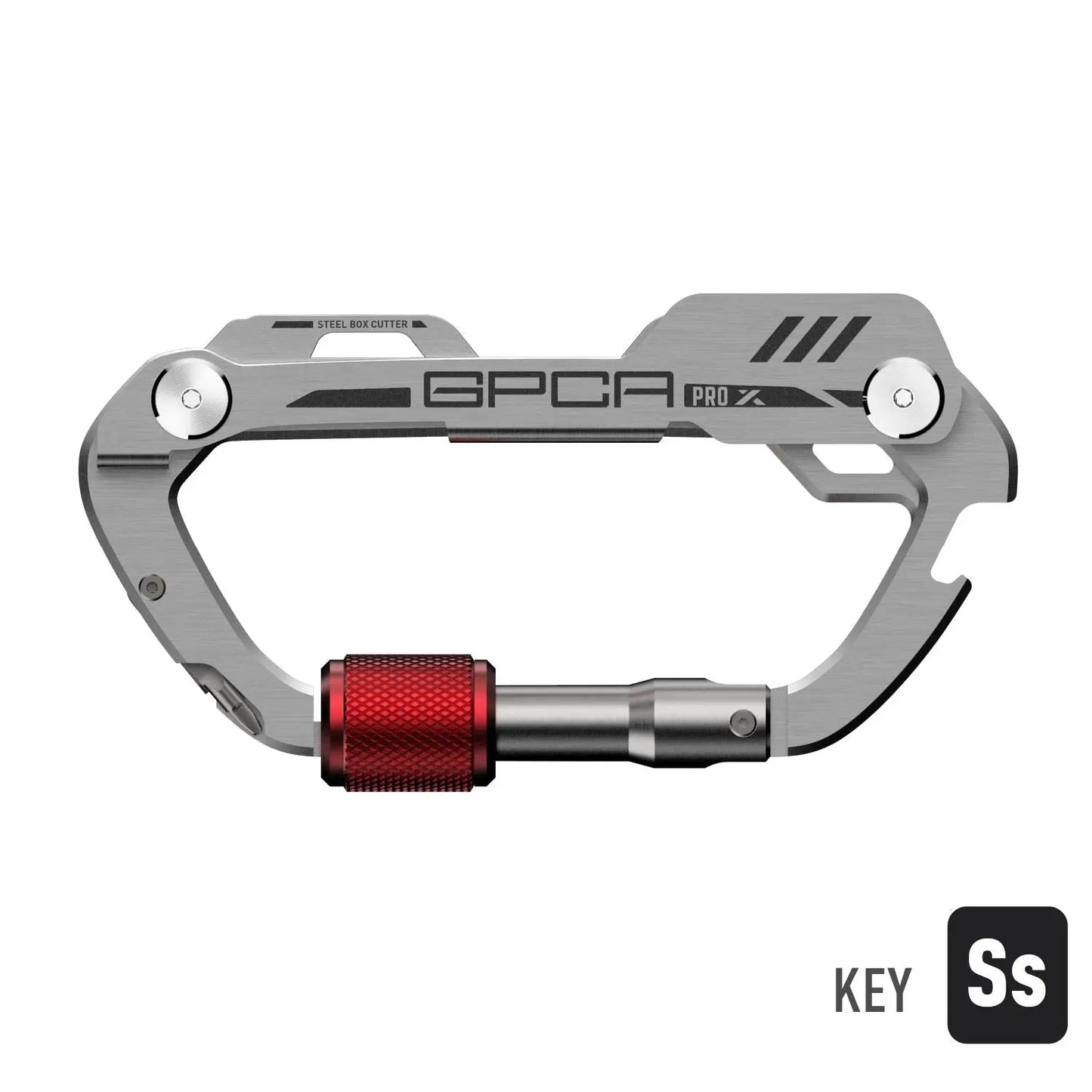 GPCA Carabiner PRO X KEY - CARA-PX-KEY-SS-RR-  DRIVEN - 25