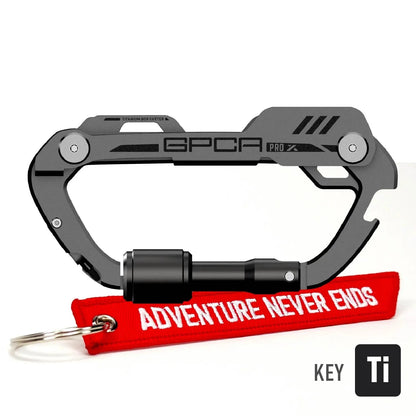 GPCA Carabiner PRO X KEY - CARA-PX-KEY-TI-RT-  DRIVEN - 27
