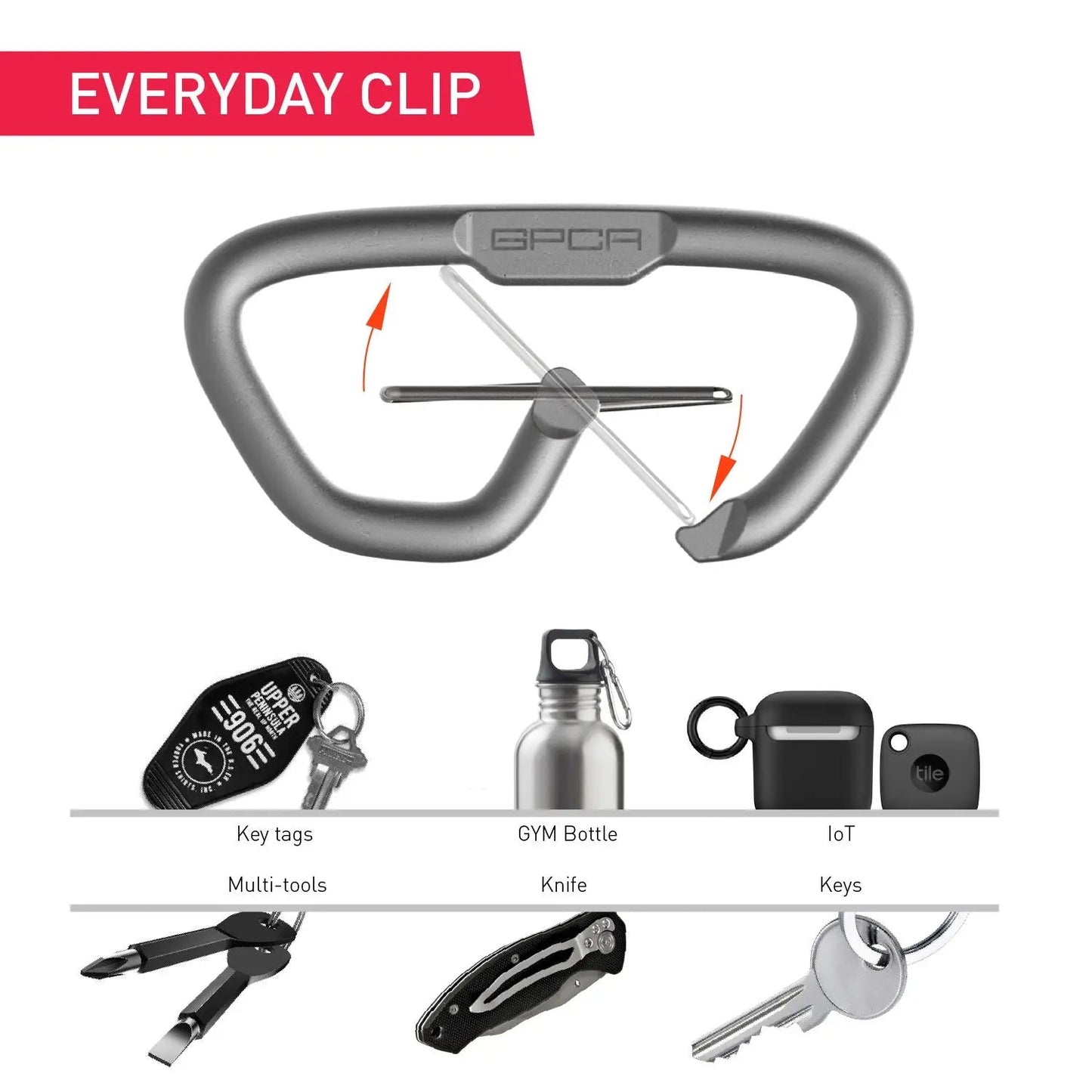 GPCA Carabiner Loop LITE - LOOP-L-3-LOOP-L-1-  DRIVEN - 3