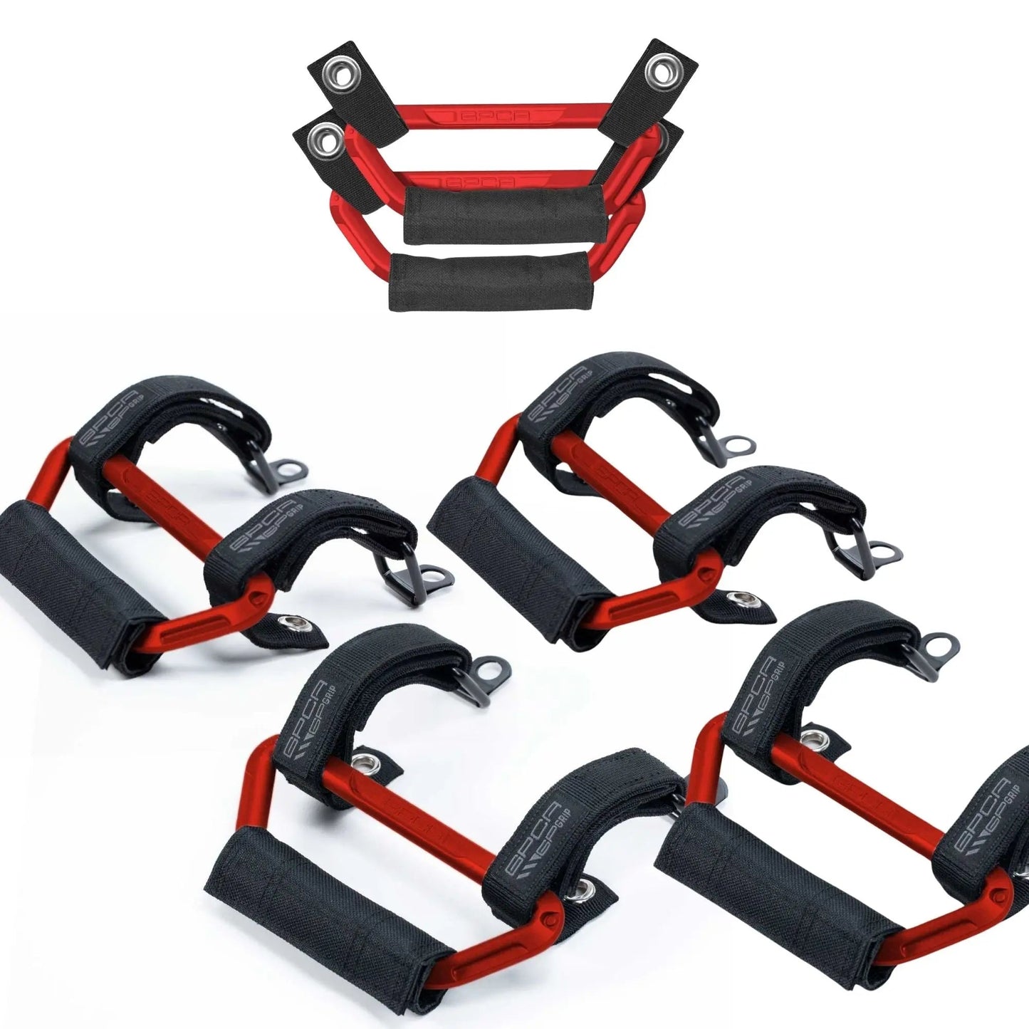 GP-Grip AIR — Airbag-Safe Handle for Jeep Wrangler (2024+) - GPG-A2-RED-GPG-A4-RED-GPG-A2B2-RED-GPG-A4B2-RED-GPG-AR-RED-  DRIVEN - 16