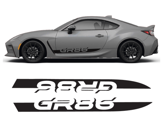 GR86 Side Graphics Decals - sku-51550441963652-sku-51550441996420-sku-51550442029188-sku-51550442061956-sku-51550442094724-  DRIVEN - 1